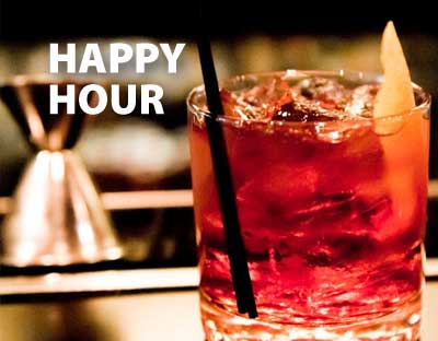 Happy Hour Tuesday thru Friday